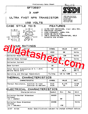 SFT3507型号图片