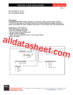 SG-AA3VCD1-FREQ型号图片