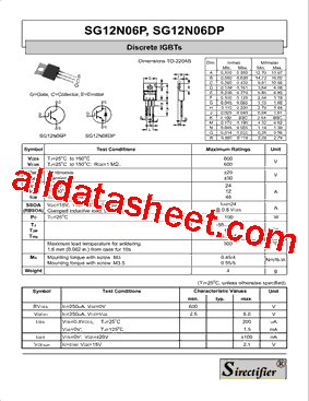 SG12N06DP型号图片