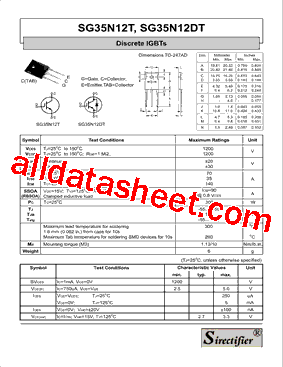 SG35N12DT型号图片