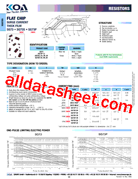 SG73W3ATTE152K型号图片