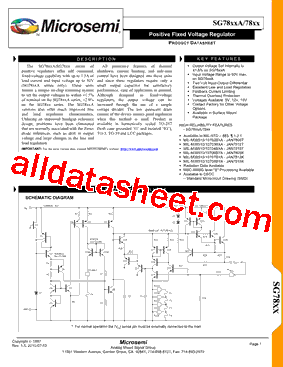 SG7805AIG/DESC型号图片