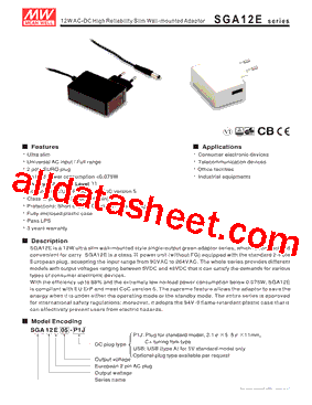 SGA12E24-P1J型号图片