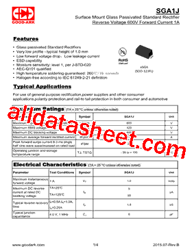 SGA1J型号图片