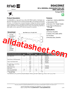 SGA2286ZSR型号图片