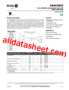 SGA6386ZSR型号图片