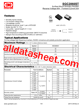 SGC2060ST型号图片