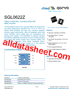 SGL0622Z型号图片