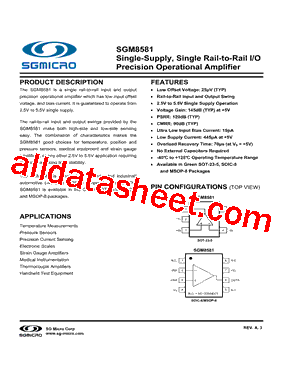 SGM8581型号图片