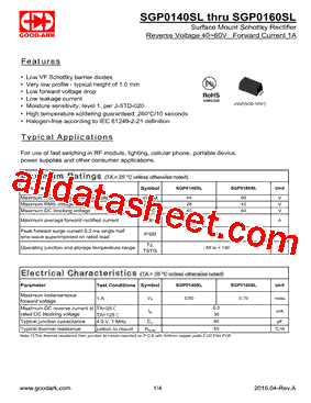 SGP0140SL型号图片