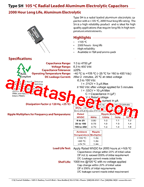 SH222M050ST型号图片