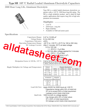 SH470M100ST型号图片