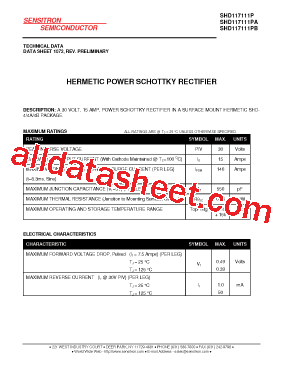 SHD117111PB型号图片