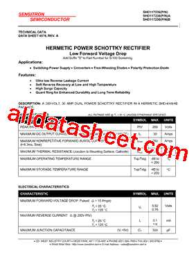 SHD117236B型号图片