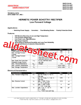 SHD124146N型号图片