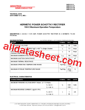 SHD125111D型号图片