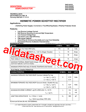 SHD126222D型号图片
