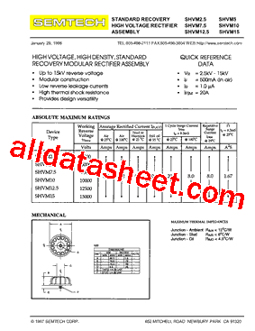 SHVM2.5型号图片