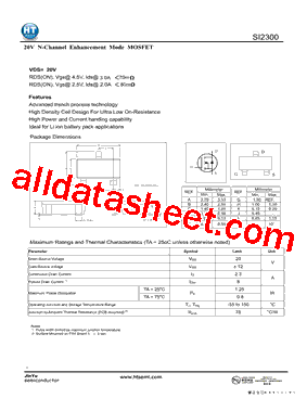 SI2300DS-T1-GE3型号图片