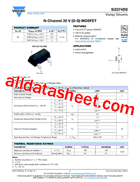 SI2374DS-T1-GE3型号图片