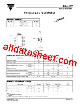 SI3441DV-T1型号图片