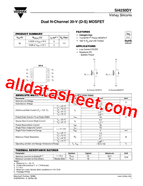 Si4230DY型号图片