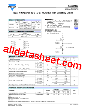 SI4618DY-T1-E3型号图片