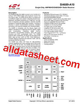 SI4689-A10-GM型号图片