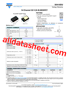 SI5418DU-T1-GE3型号图片