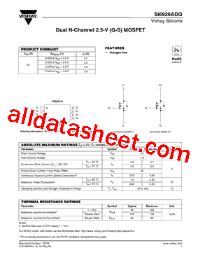 SI6926ADQ-T1-GE3型号图片