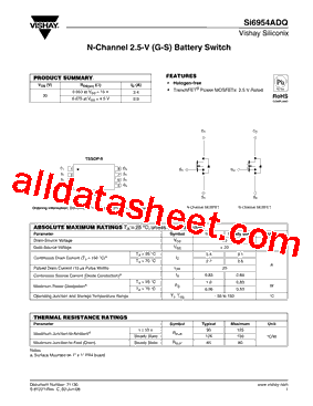 SI6954ADQ_V01型号图片