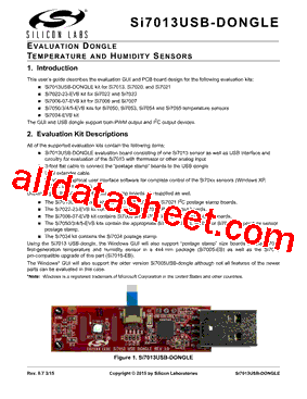 SI7013USB-DONGLE型号图片