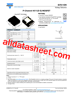 SI7611DN_V01型号图片