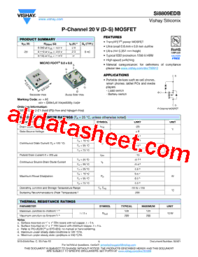 SI8809EDB型号图片