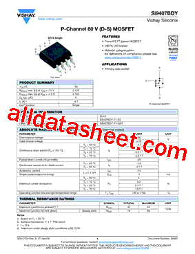 SI9407BDY-T1-E3型号图片