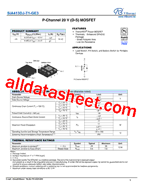 SIA413DJ-T1-GE3型号图片