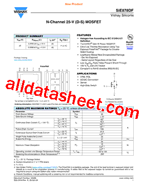 SIE878DF型号图片