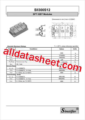 SII300S12型号图片