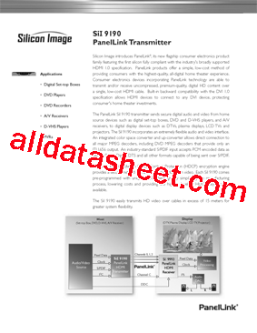 SII9190CT64$FAB型号图片