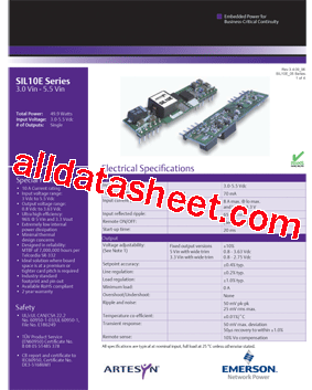 SIL10E-05S0V8-VJ型号图片