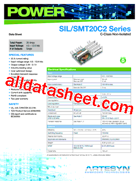 SIL20C2-00SADJ-HJ_15型号图片