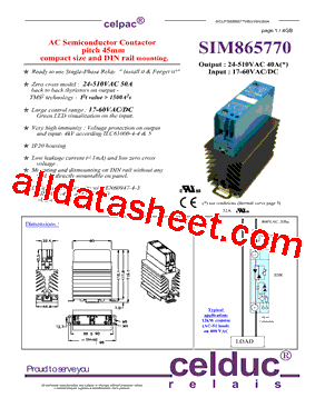SIM865770型号图片