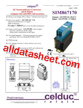 SIM867170型号图片