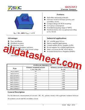 SIOY2S50V2型号图片