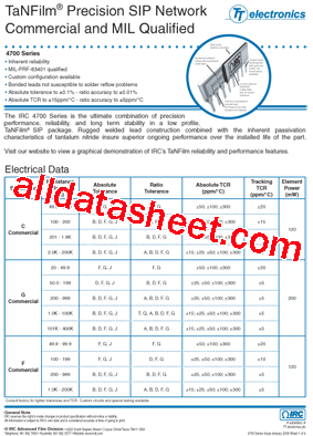 SIP-4761-02-1001GB型号图片