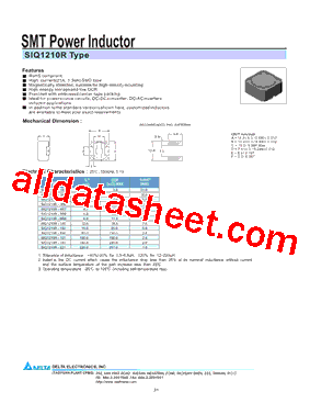SIQ1210R-5R8型号图片