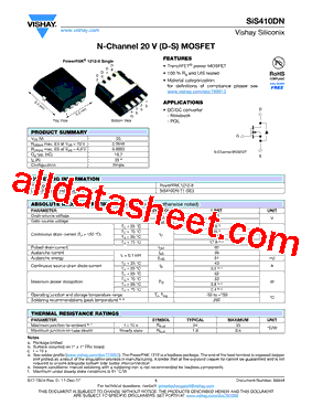 SIS410DN_V01型号图片