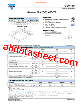 SIS414DN-T1-GE3型号图片