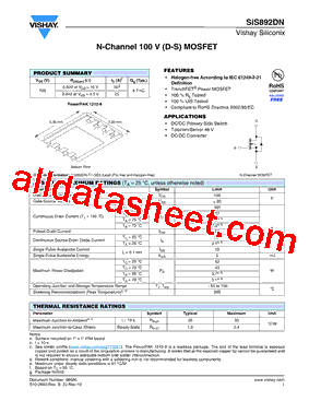 SIS892DN_V01型号图片