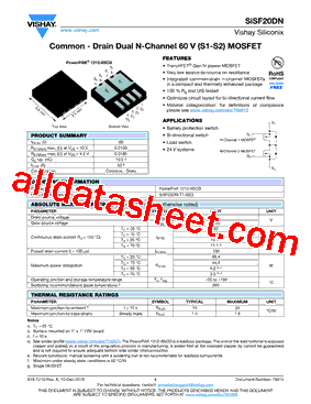 SISF20DN-T1-GE3型号图片